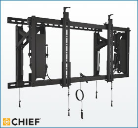 ケイアイシー KIC CHIEF マルチディスプレイマウント（壁掛/引出タイプ） LVS1U (送料無料)