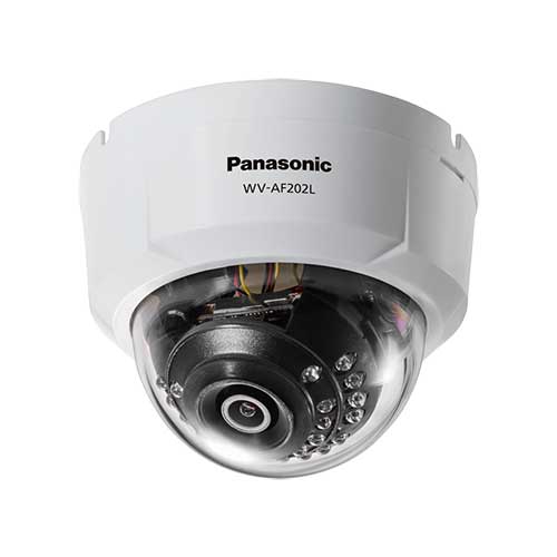 パナソニック Panasonic 屋内ドーム型 HDアナログカメラ 外部電源タイプ WV-AF202L (送料無料)