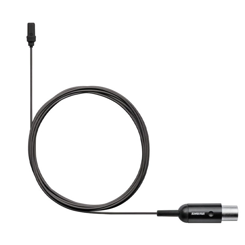 SHURE UniPlex 超小型カーディオイド ラベリアマクロホン UL4B/C-MTQG-A (ブラック)