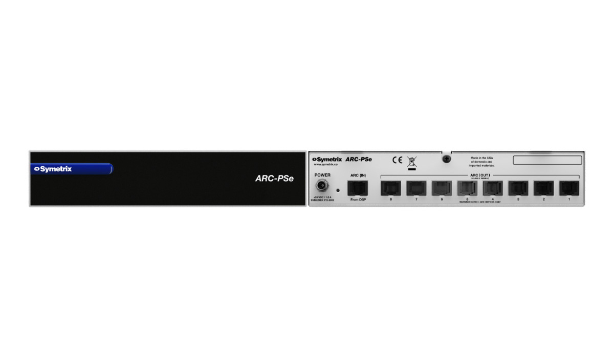 シーメトリックス Symetrix ウォールパネル用パワーサプライ ARC-PSe Power
