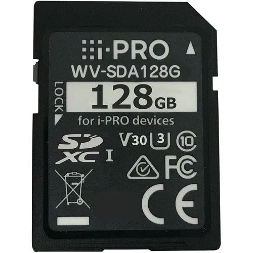 パナソニック Panasonic 業務用SDメモリーカード SDXC(128GB/CLASS10) WV-SDA128G (送料無料)