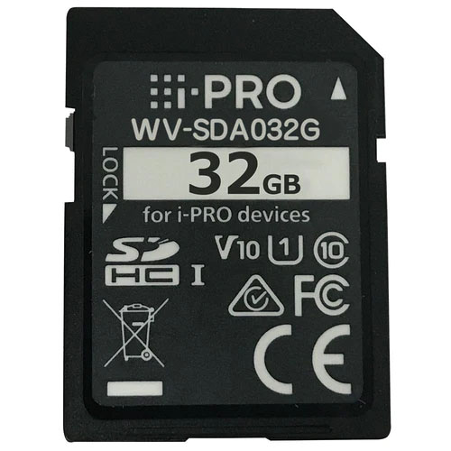 パナソニック Panasonic 業務用SDメモリーカード SDHC(32GB/CLASS10) WV-SDA032G (送料無料)