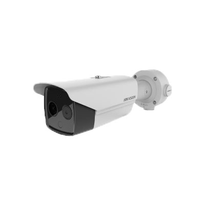 HIKVISION 非接触サーモグラフィー 発熱 (体表温度) 測定 AI顔認識バレットカメラ DS-2TD2617B-3/PA(B) (受注生産品) (送料無料)