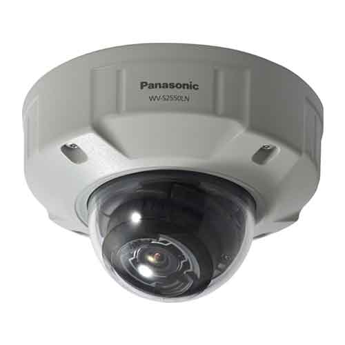 パナソニック Panasonic 屋外対応 5Mバンダル ドームネットワークカメラ WV-S2550LNJ (送料無料)