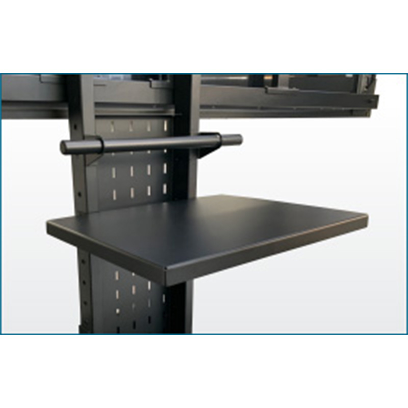 ケイアイシー KIC フラットディスプレイスタンド スチール製追加トレイ KT-350K (ブラック) (送料無料)