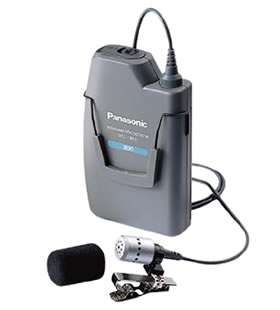 パナソニック Panasonic 300MHz帯 タイピン形 ワイヤレスマイクロホン WX-1800