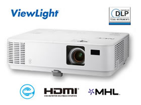 NEC ポータブルプロジェクター ViewLight NP-V302HJD