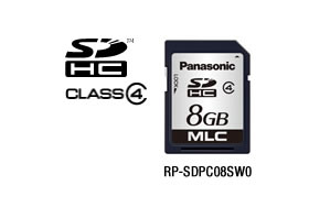パナソニック Panasonic 業務用SDメモリーカード PCシリーズ SDHC(8GB/CLASS4) RP-SDPC08SW0