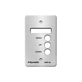 シーメトリックス Symetrix アルミニウムカバープレート(ARC-2e専用) ARC-2e Aluminum Faceplate